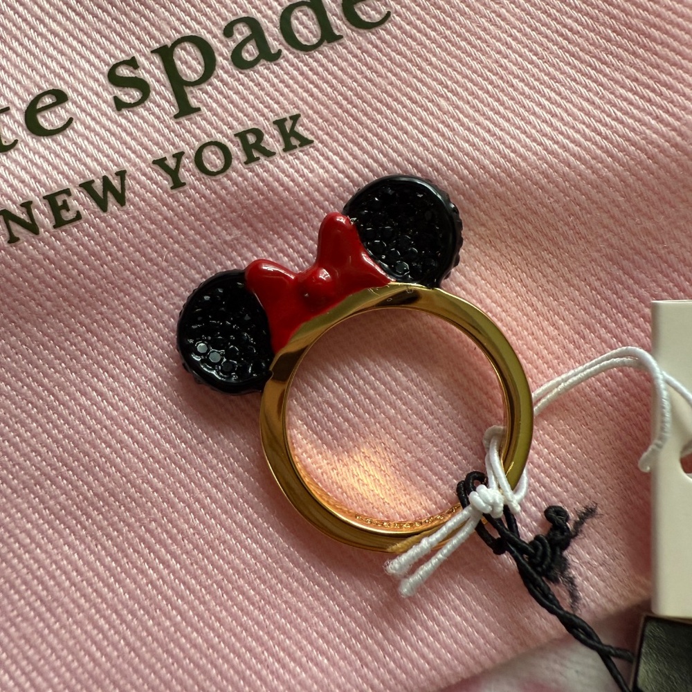 Kate Spade x Minnie Mouse Disney collab ring - Picture 6 of 7
